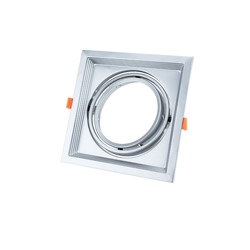 Rectangular 1*Ring Adjustable For AR111 2Pcs/Box