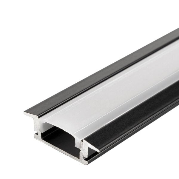 Aluminium Profile For LED Strip Black L=2