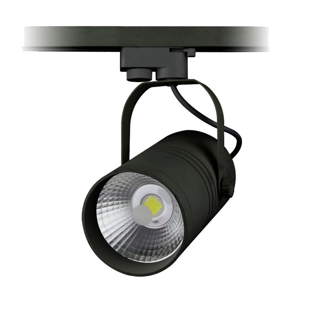 LED Interior Track Light Black Body COB