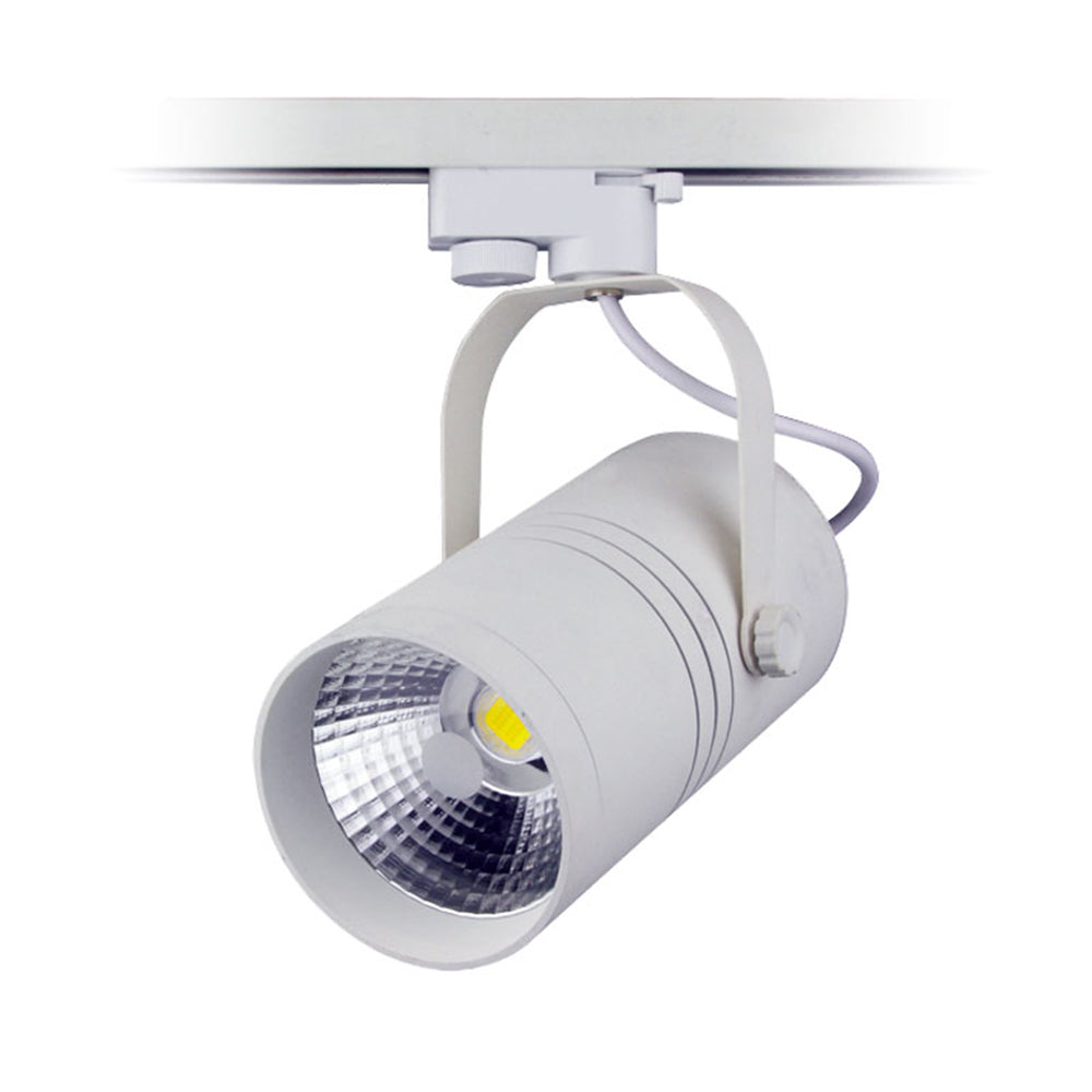 LED Interior Track Light White Body COB