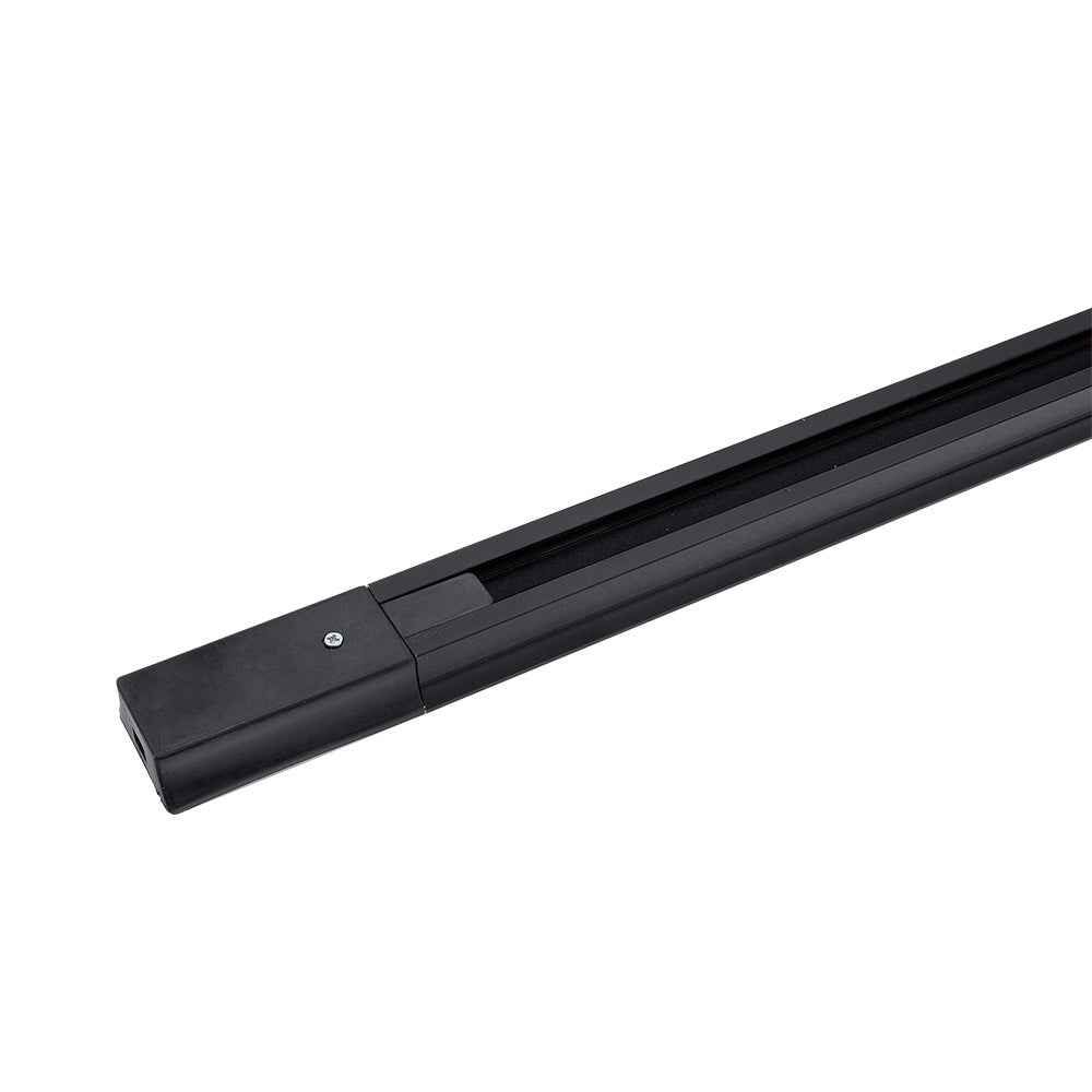 LED Track System 1 Phase 2m Black