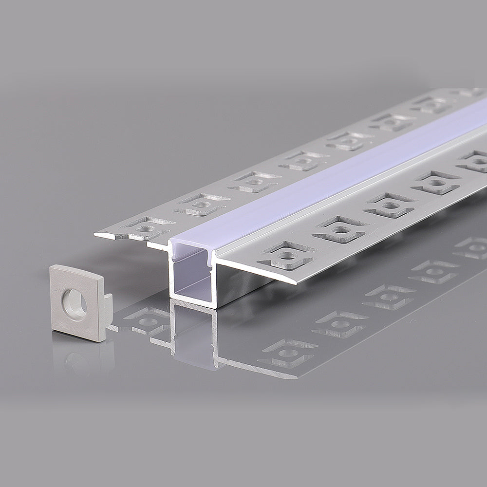 Aluminium Profile For LED Strip Gray Built In L=2m