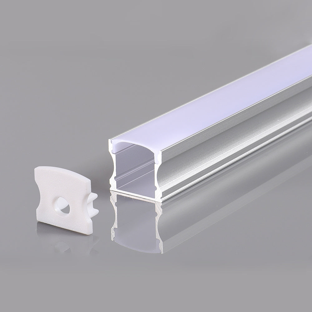 Aluminium Profile For LED Strip GRAY 12mm (L=2m)
