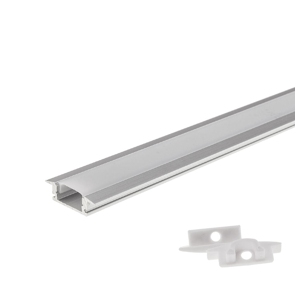 Aluminium Profile For LED Strip Build In H6mm L=2 m