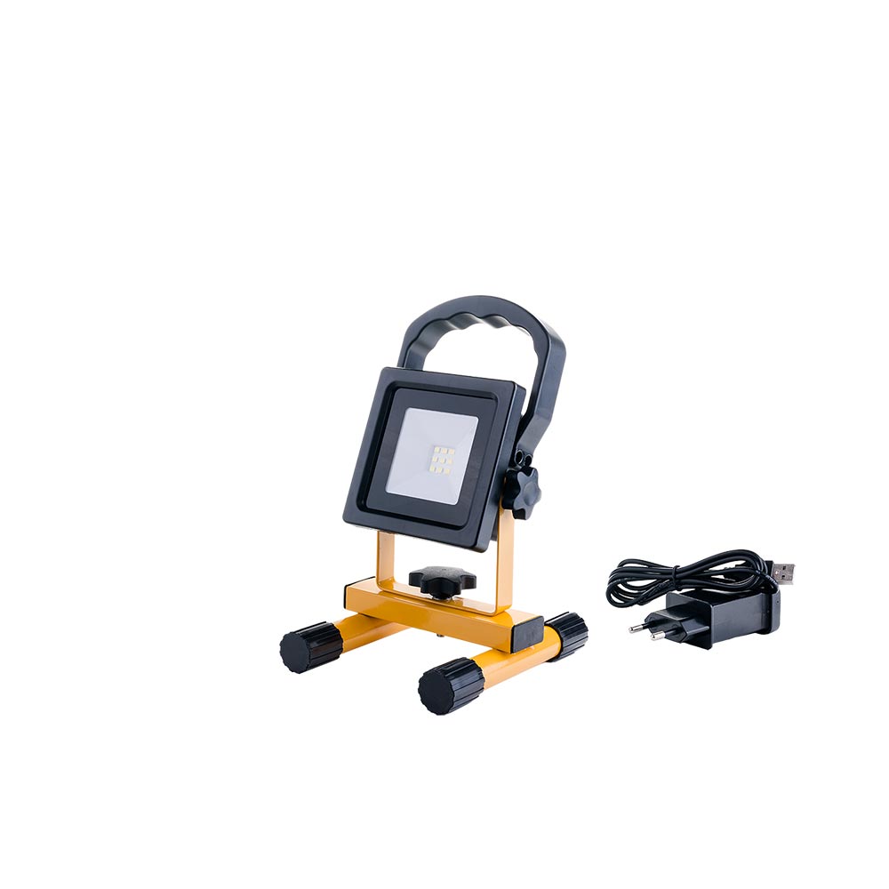 LED SMD Portable Rechargeable Floodlight 600Lm IP44