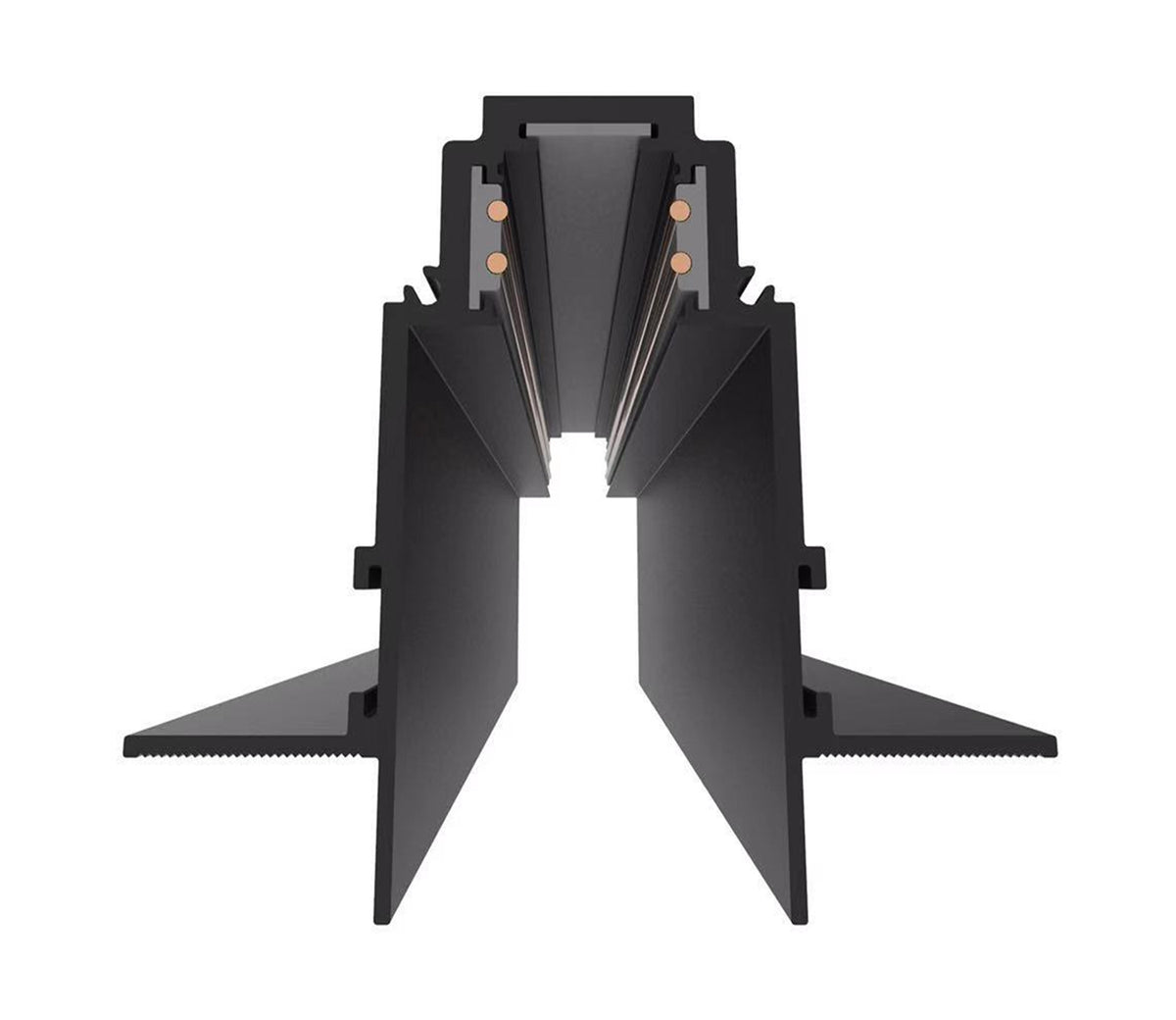 Built-In Surface Magnetic Track System - R35 Aluminium