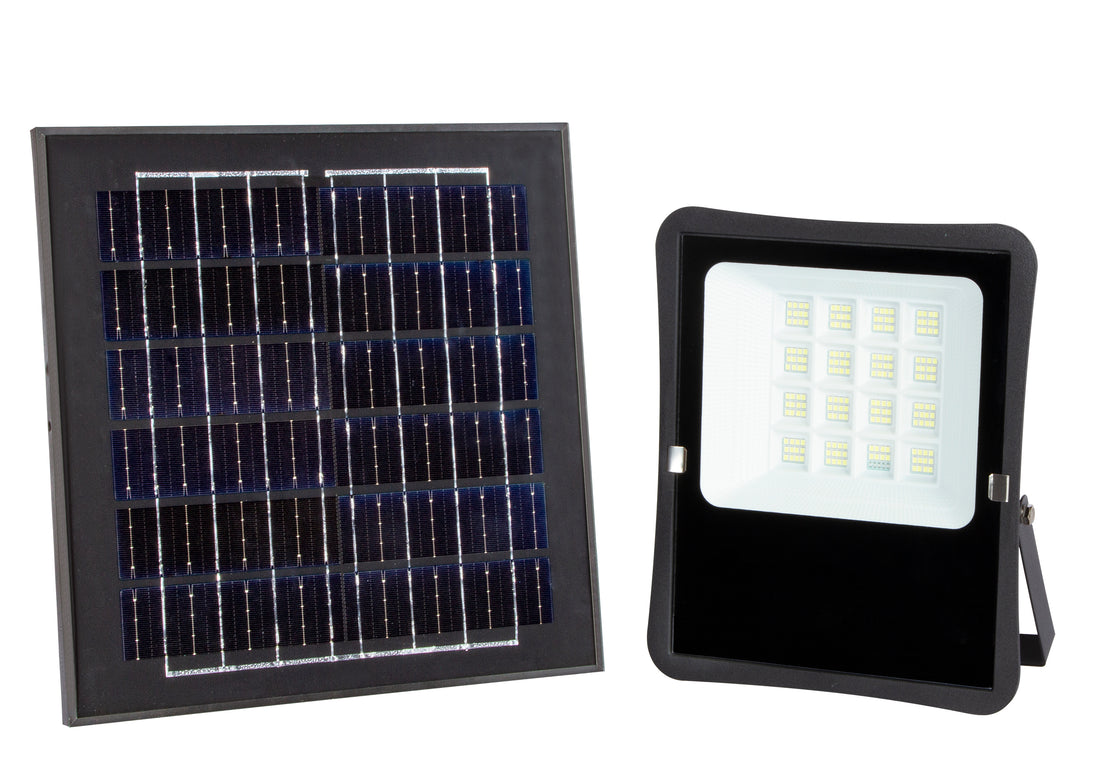 LED SMD Floodlight with Solar Panel 6V/20W