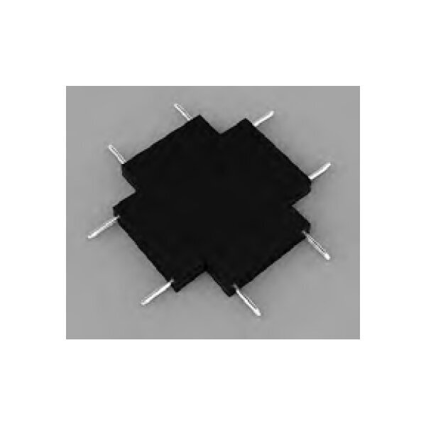 Black Cross Connector