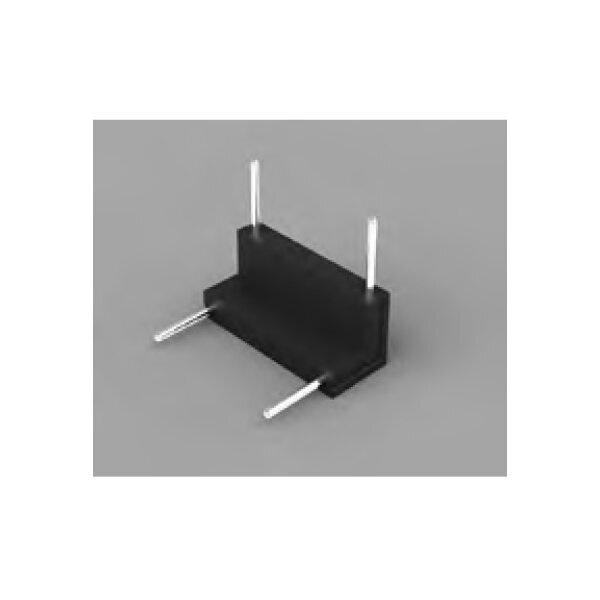 Black 90 Degree Connector