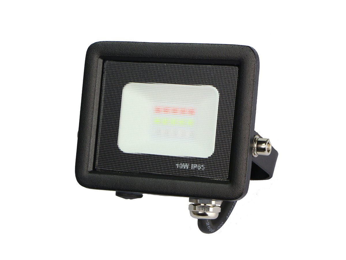 LED SMD Floodlight Black Body IP65