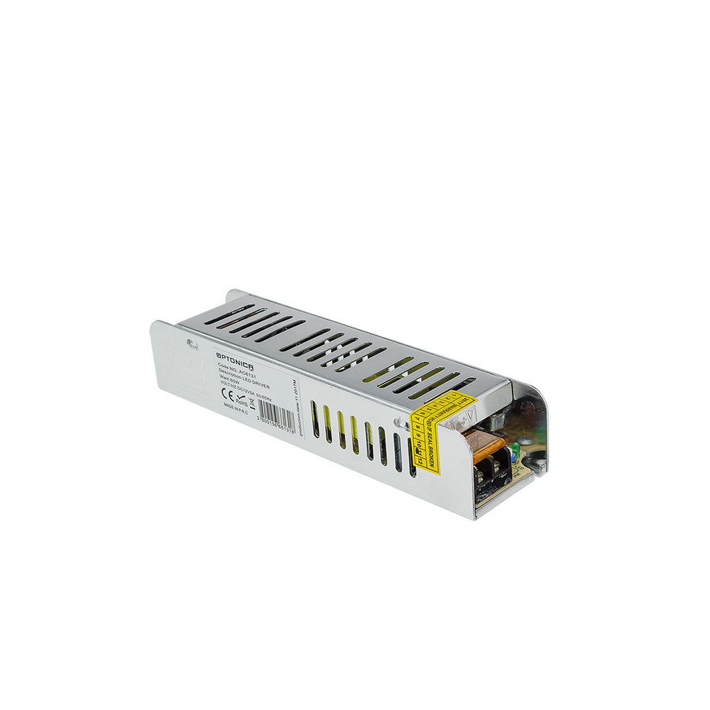 LED Strip Slim Power Supply Metal