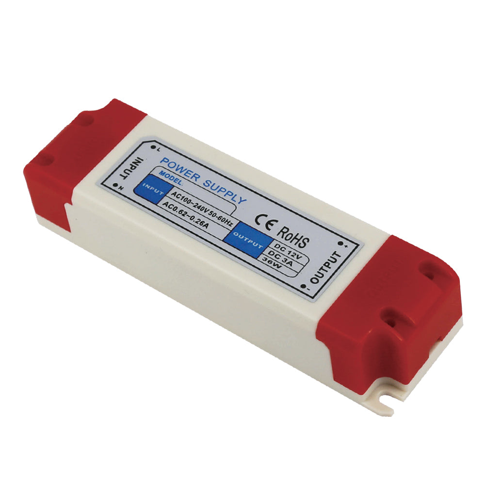 LED Plastic Case Power Supply 24V 3 Years Warranty