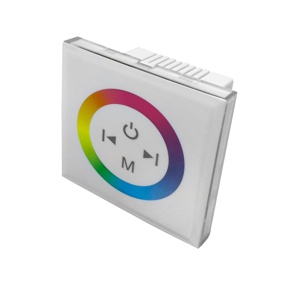 LED RGB Sensor Dimmer Wall Mountable White