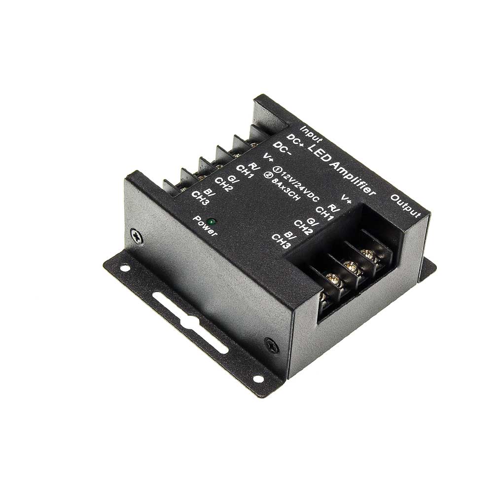LED RGB Strip Amplifier Iron Shell