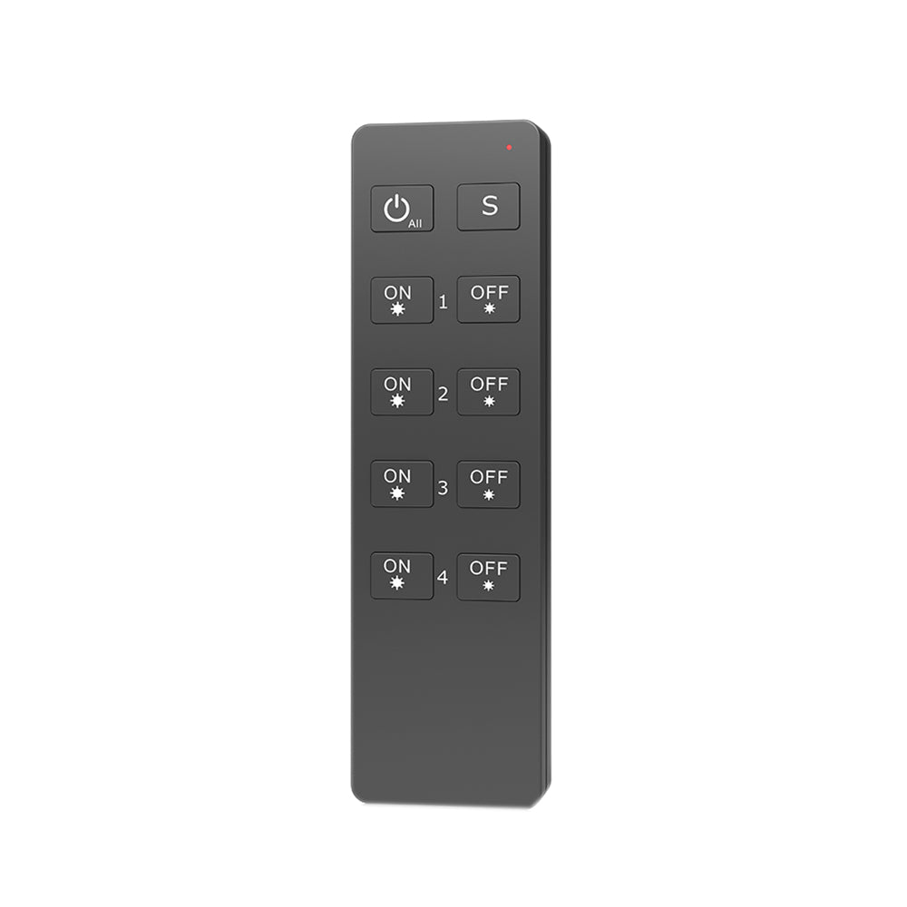 LED Dimming Remote 4 Zones Single Color RF 2.4G RU4