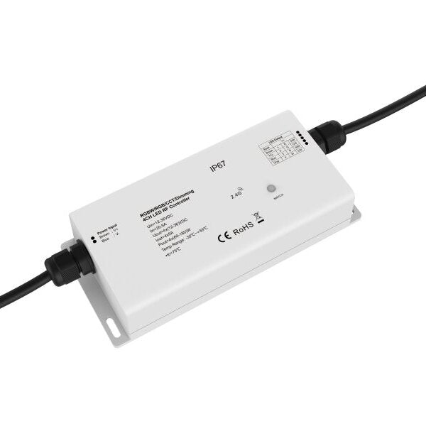 4 Channel Constant Voltage LED Waterproof RF Controller
