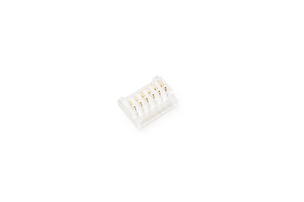 6Pin Clamp Press Connector Strip to Strip for 12mm SMD Strip