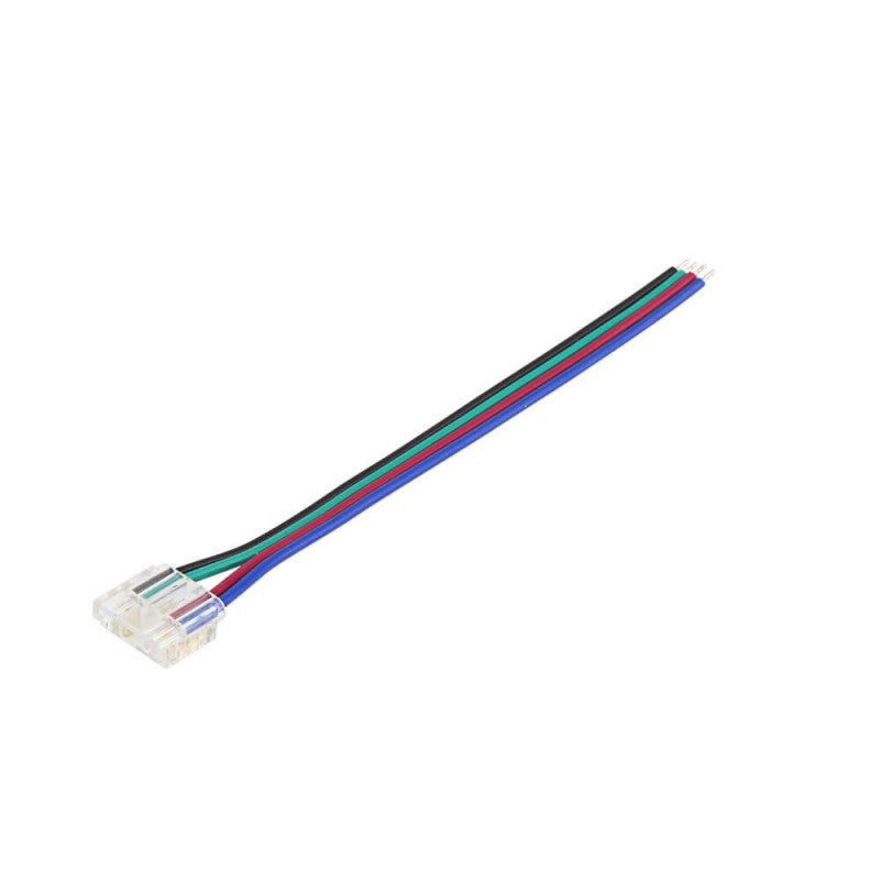 Fasten Connector with One End Wire for 10mm COB RGB SKU:4965
