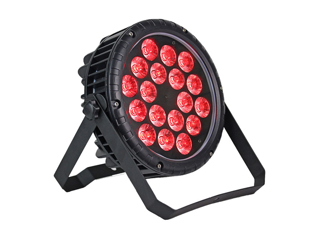 WATERPFOOR RGBW 4in1 Flat Par 18