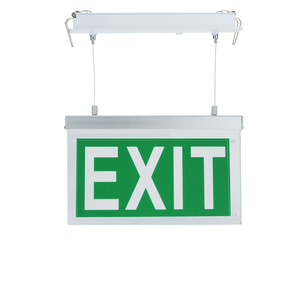 LED Hanging Emergency Exit Light 3 Hours Duration With PVC Legend