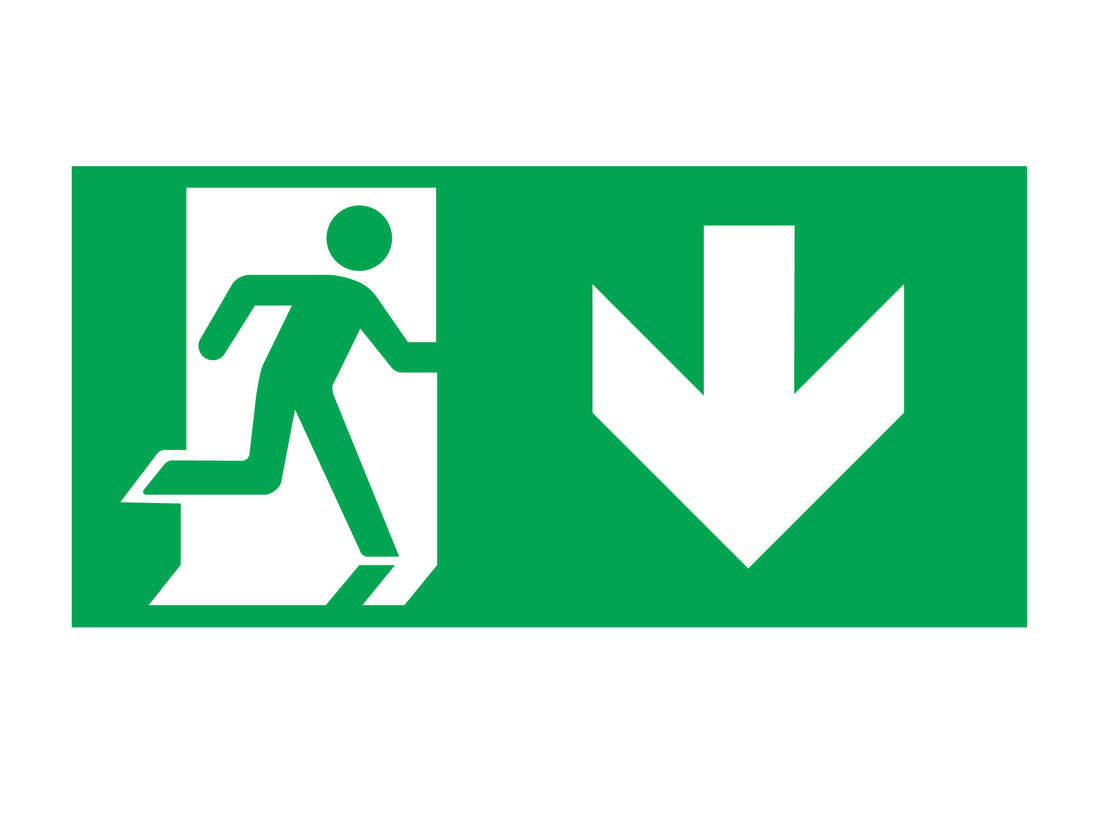 Arrow Down Stickers