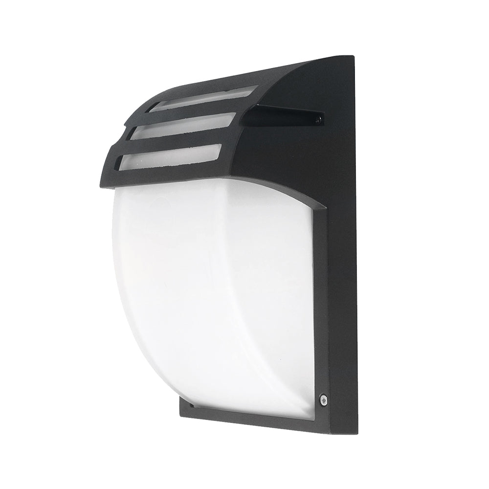 Wall Light Matt Black Aluminium 1xE27