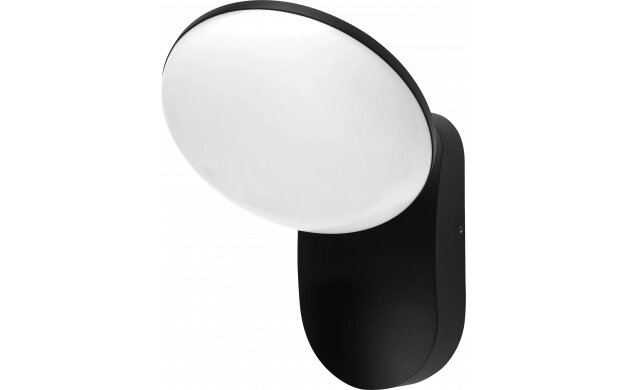 LED Wall Lamp Aluminium 12W BLACK BODY IP54