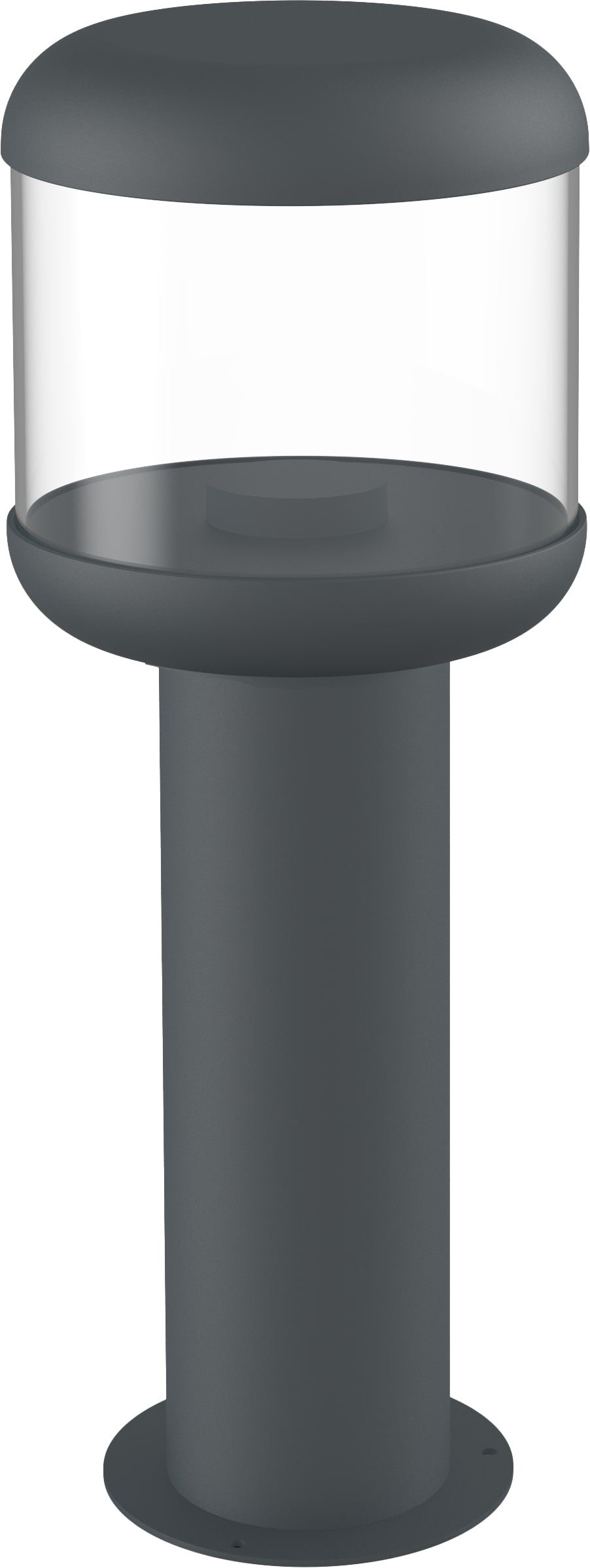 Lawn Lamp Aluminium Clear PC E27 Socket IP54