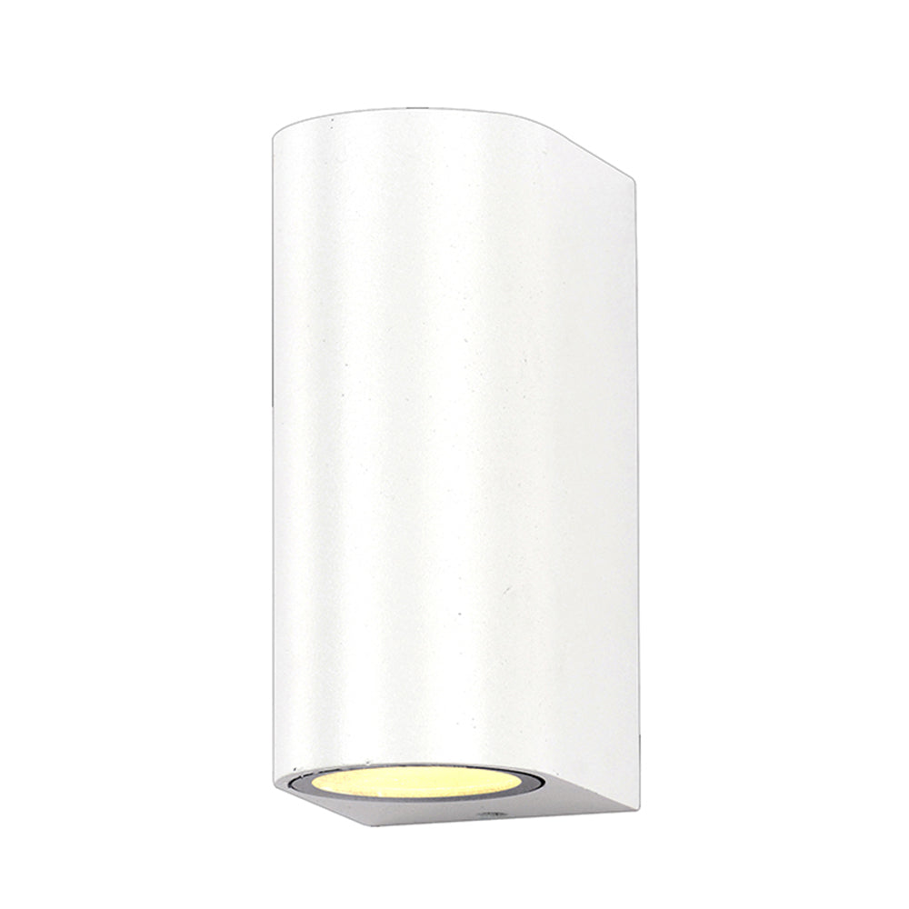 WALL LAMP ALUMINIUM WHITE BODY 2xGU10 SOCKET