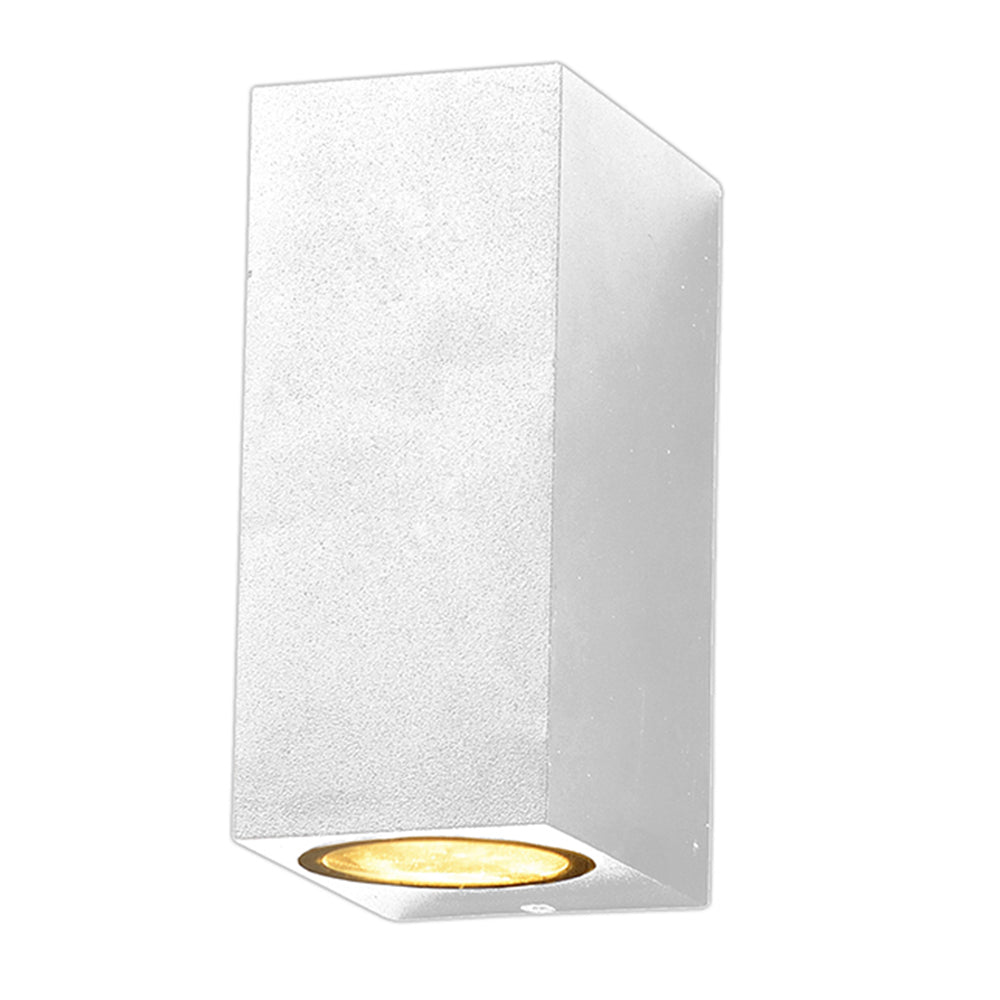 WALL LAMP ALUMINIUM WHITE BODY 2xGU10 SOCKET