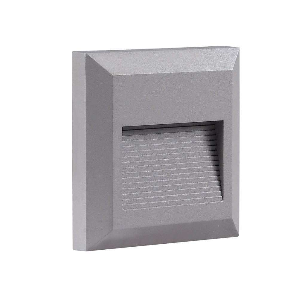 LED Step Light Square Grey