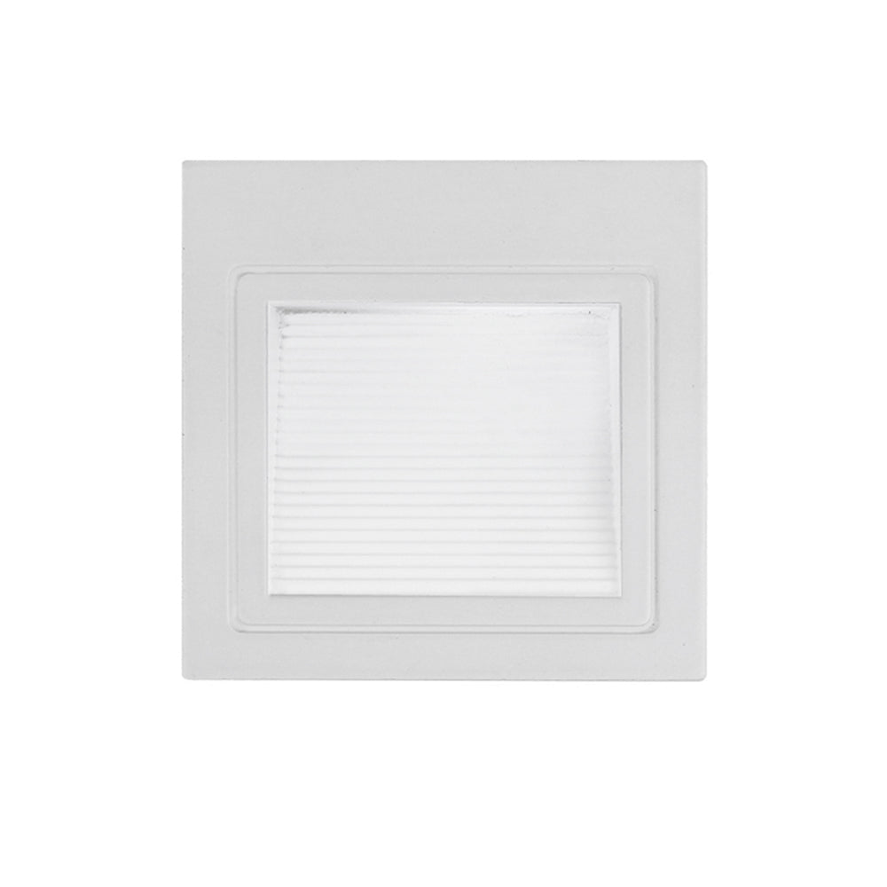 LED Step Light White Square