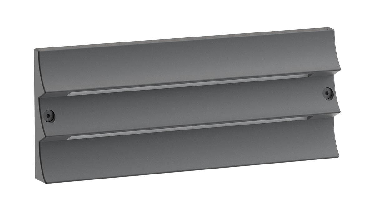 Wall Lamp Aluminium Clear PC E27 Socket IP54
