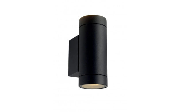 Wall Lamp Aluminium IP54 2xGU10 BLACK BODY