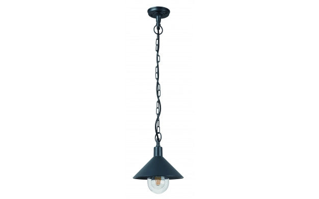 Wall Lamp Aluminium IP44 1xЕ27 BLACK BODY