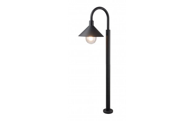 Wall Lamp Aluminium IP44 1xЕ27 BLACK BODY