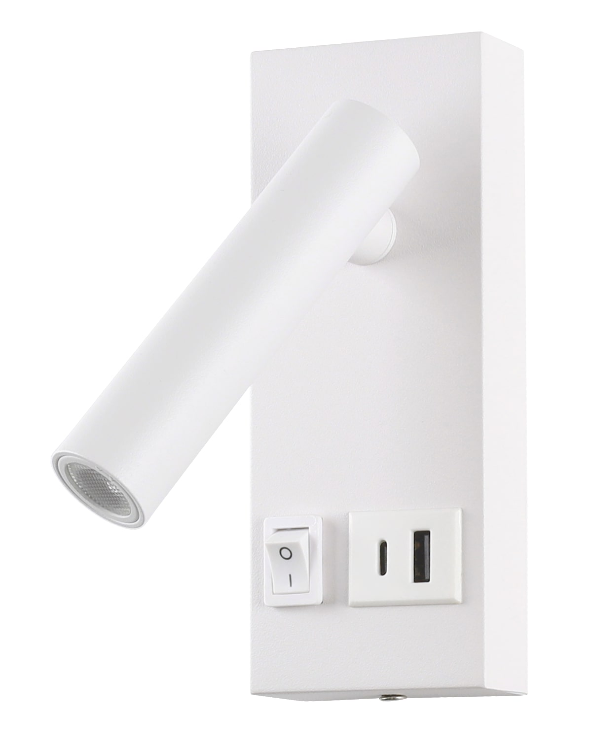 LED Cabinet Light 2W IP20 with ON/OFF - Switch + USB White 4200K