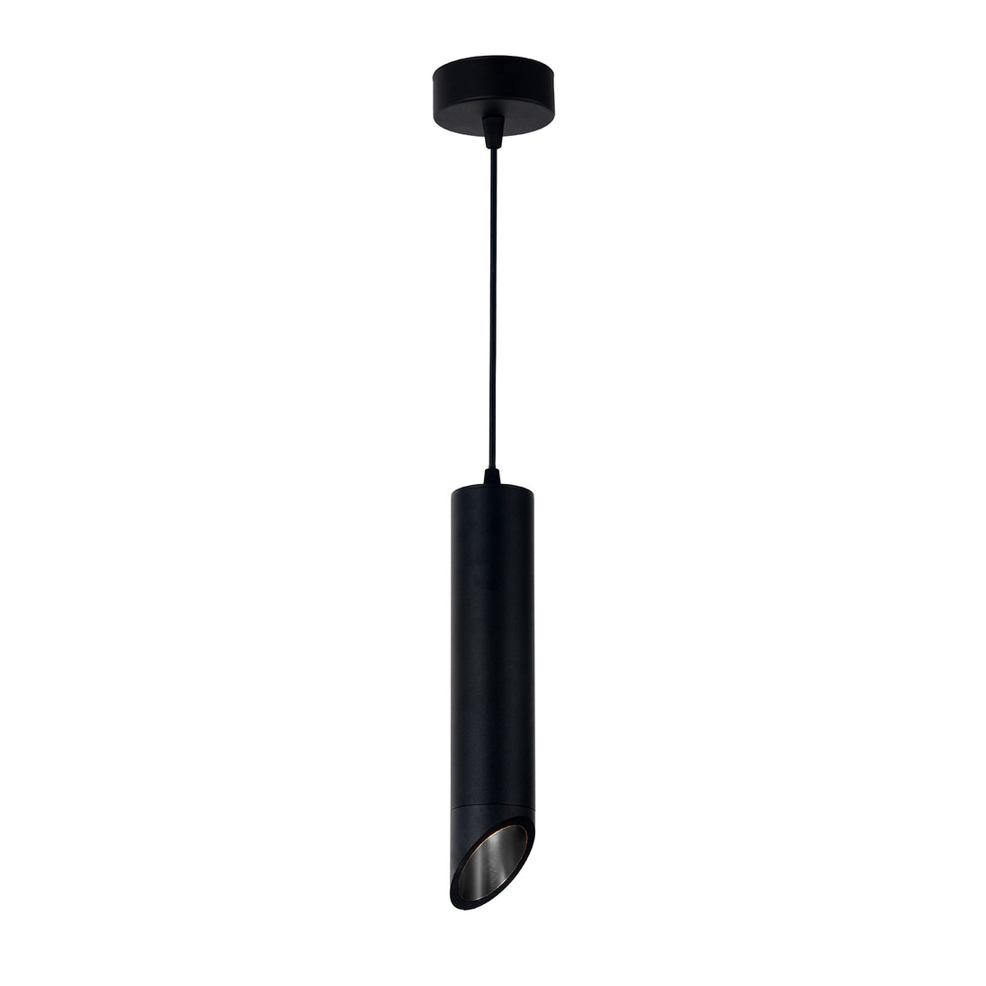 Hanging Fixture Black Body Black Inner Range GU10, MR16 Fitting