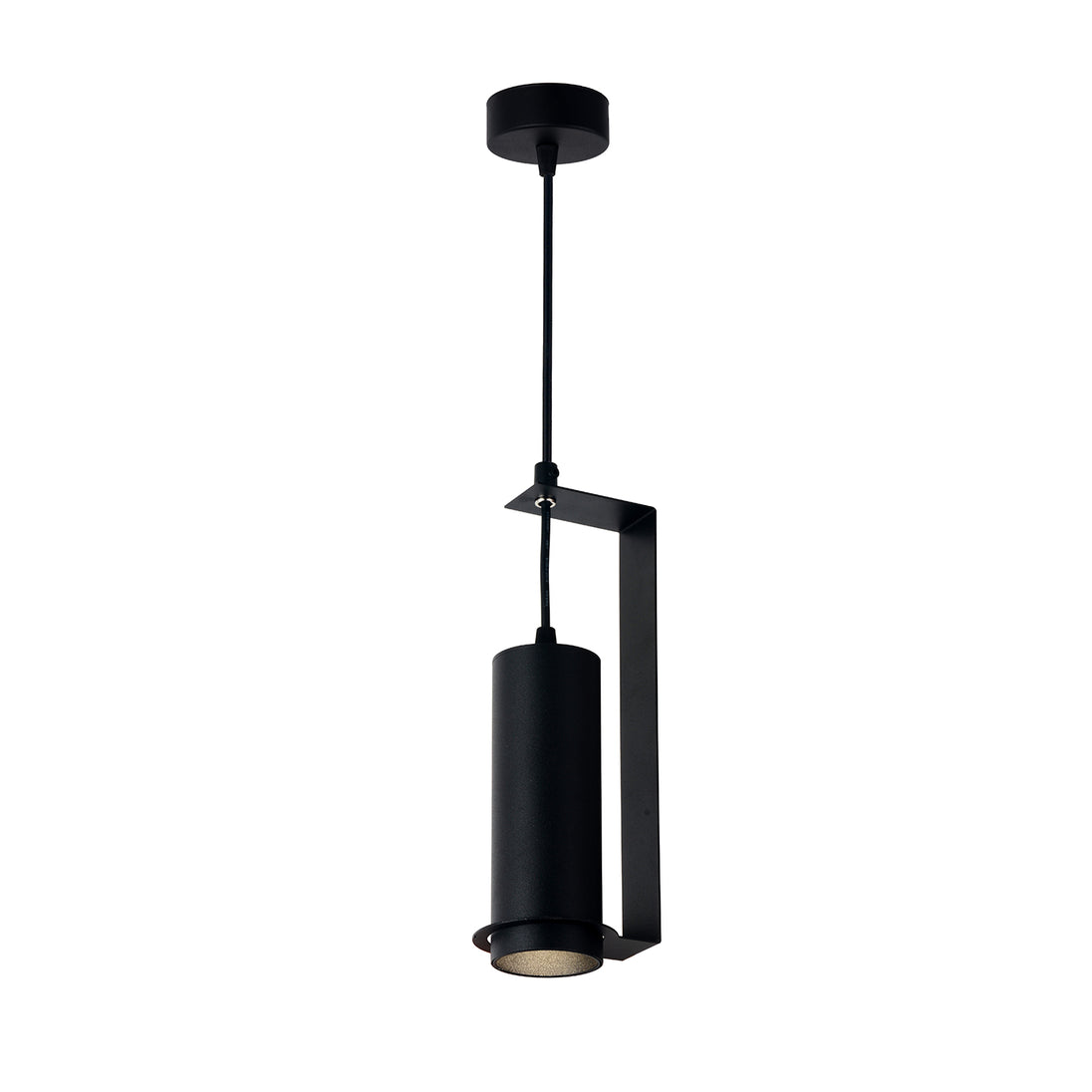 Hanging Fixture GU10, MR16 Fitting White And Black Body
