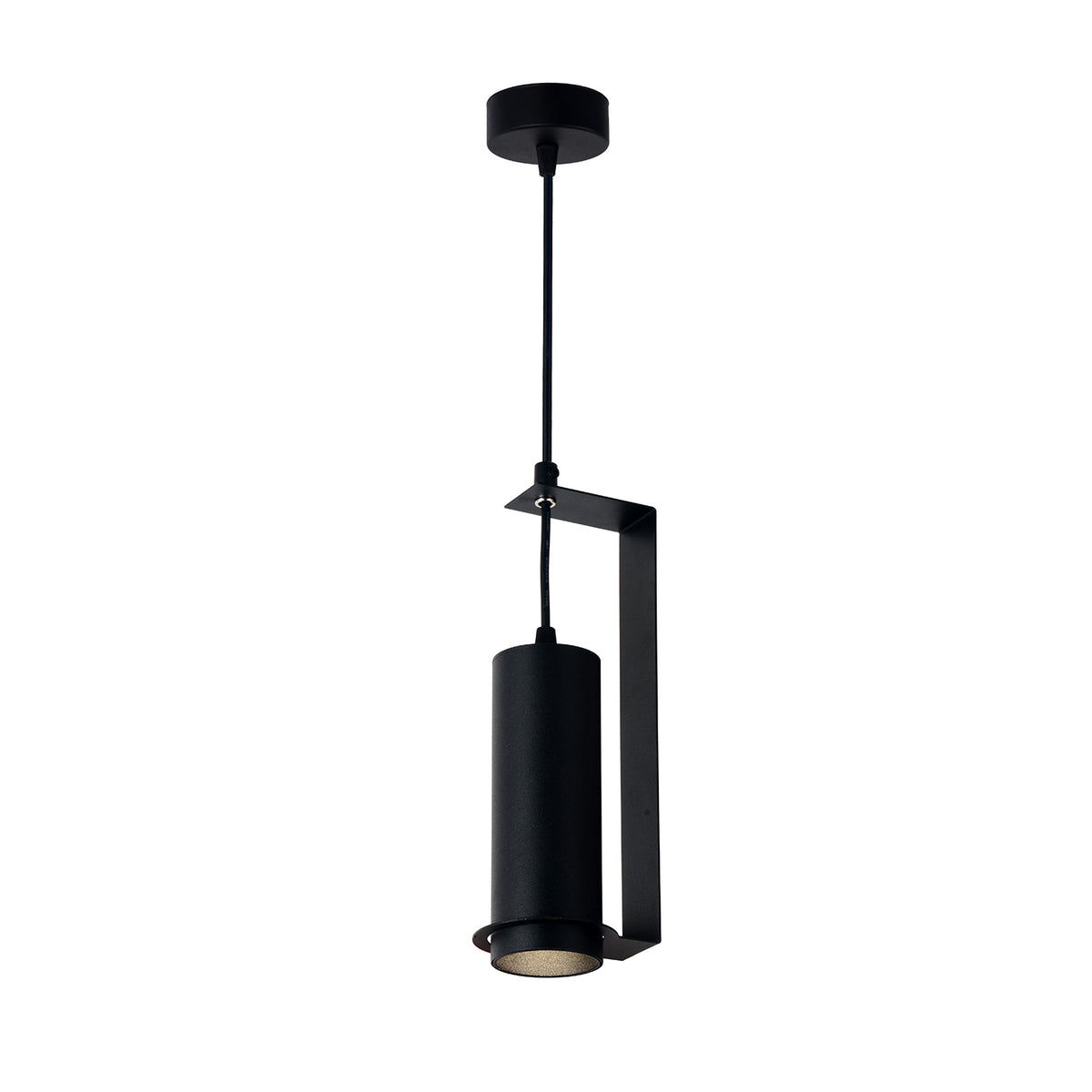 Hanging Fixture GU10, MR16 Fitting White And Black Body