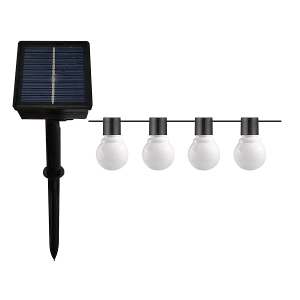 Outdoor Solar String Lights - Milky - G50 20pcs 6.50M + 2M Cable