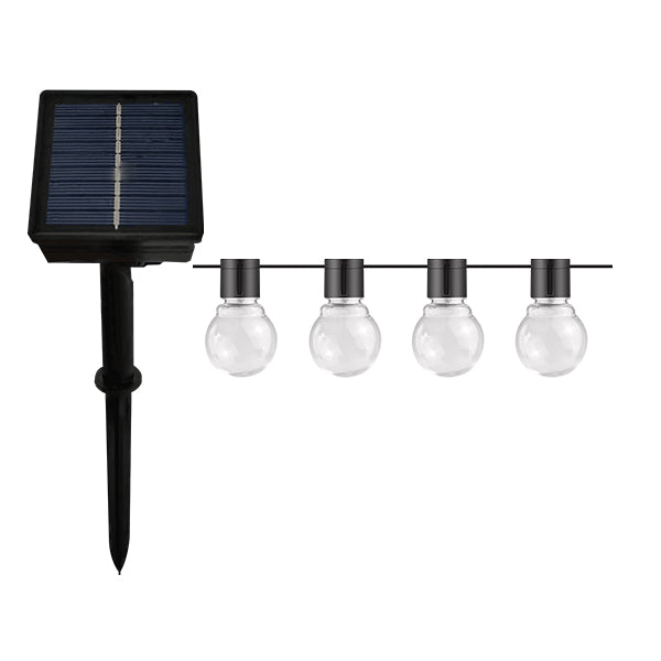 Outdoor Solar String Lights - Clear - G50 7M 20pcs