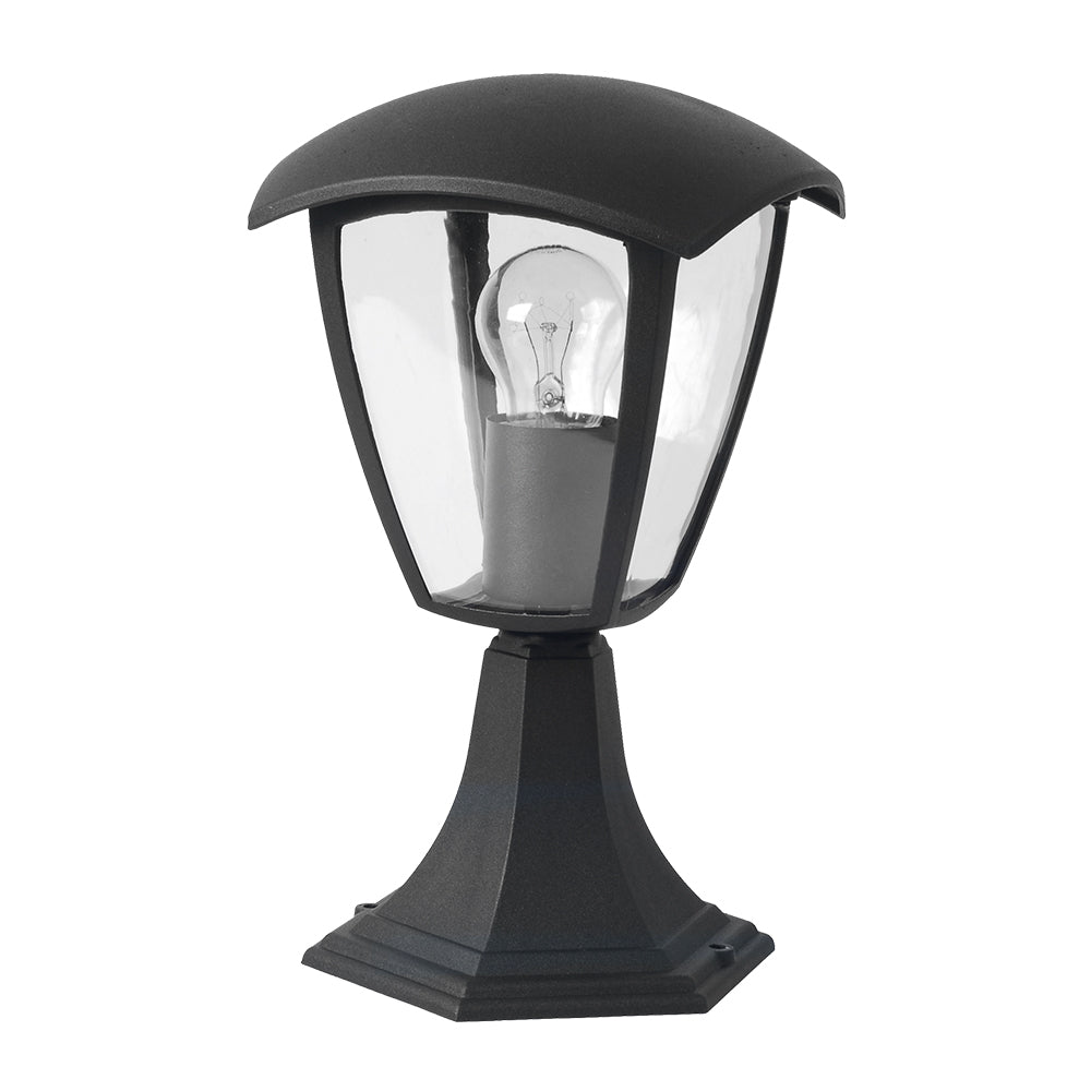 Stand Lamp Matt Black 1xE27
