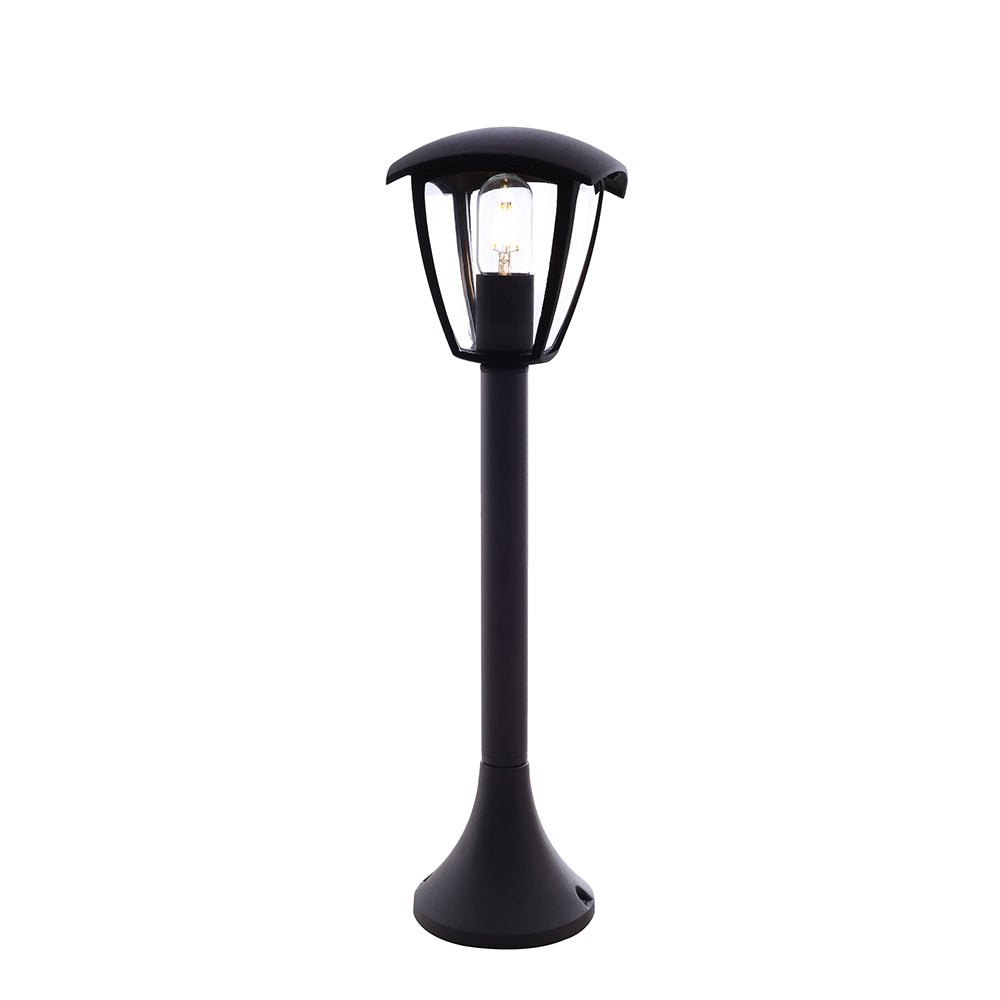 Lawn Lamp 60cm Matt Black 1xE27