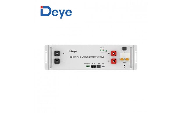 DEYE Low Voltage Lithium Battery 5.12kWh 51.2V 100AH