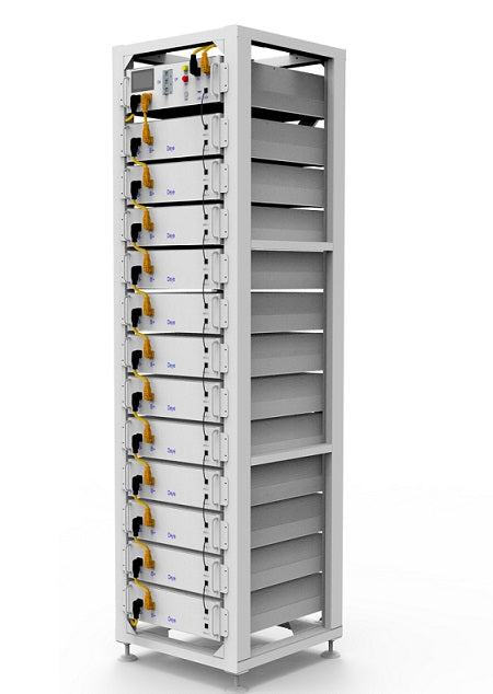 Deye BOS-G Standard 19inch Rack for 12pcs Batteries / 1pcs Controller