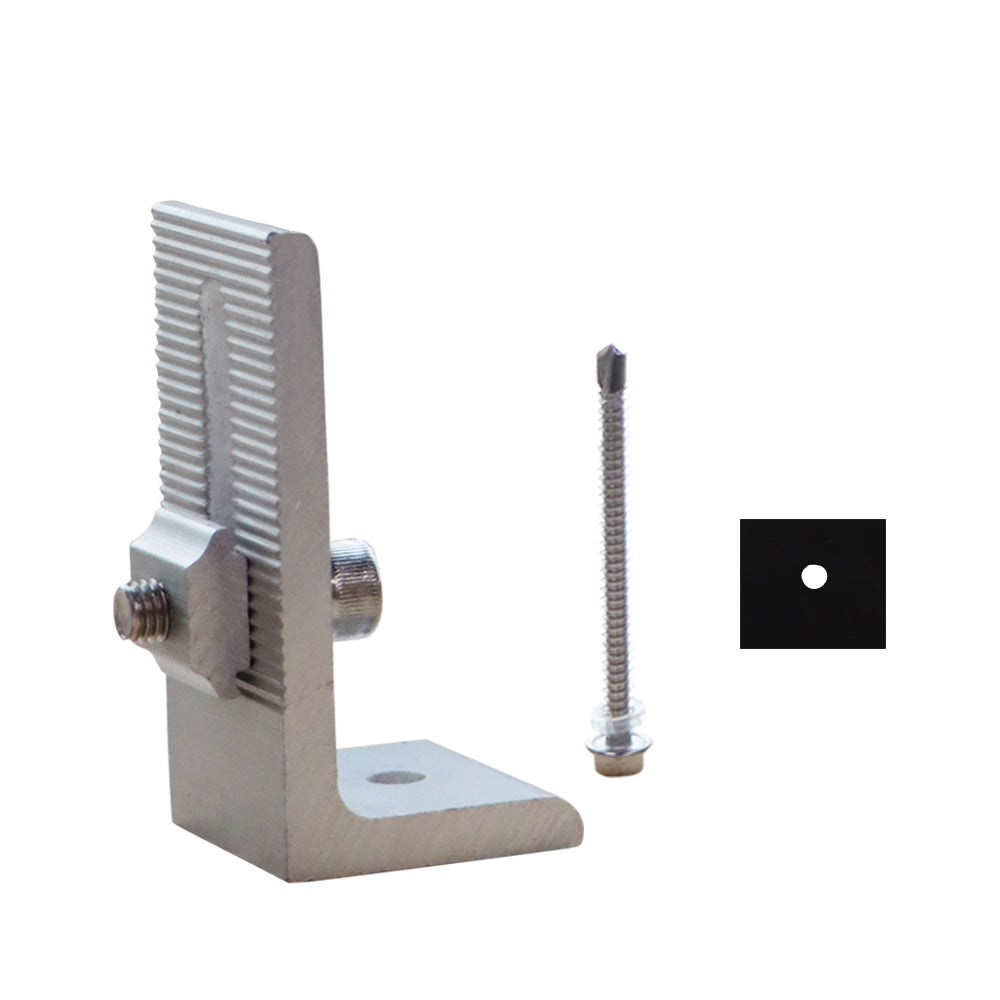 L Foot With M8*25mm+Rubber Pad+Screw