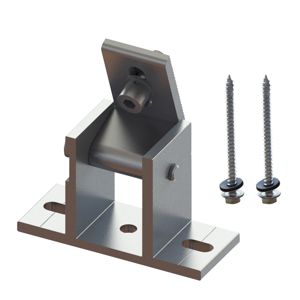 Adjustable Front Leg for Solar Panels