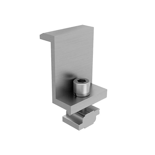 End Clamp M8*25mm Inner Hexagonal Bolt + Washer + T Fixture for Solar 30mm
