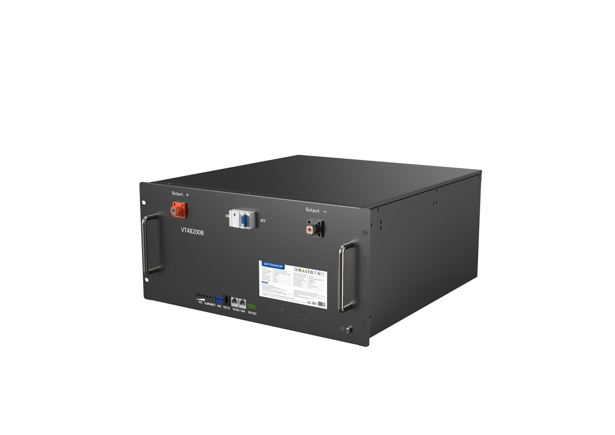 LiFePO4 Battery 48V/9.6kWh 200Ah Rack Mounting
